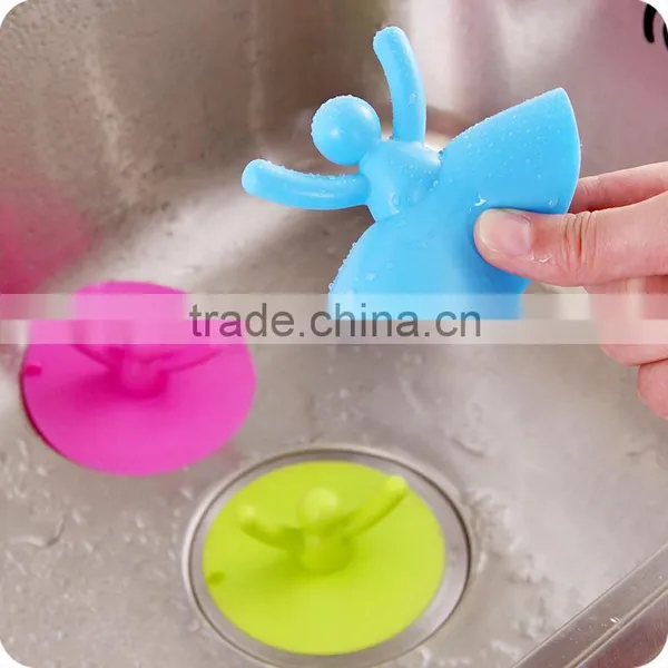 Kitchen Ware Round Silicone Sink Drain Stopper photo-5