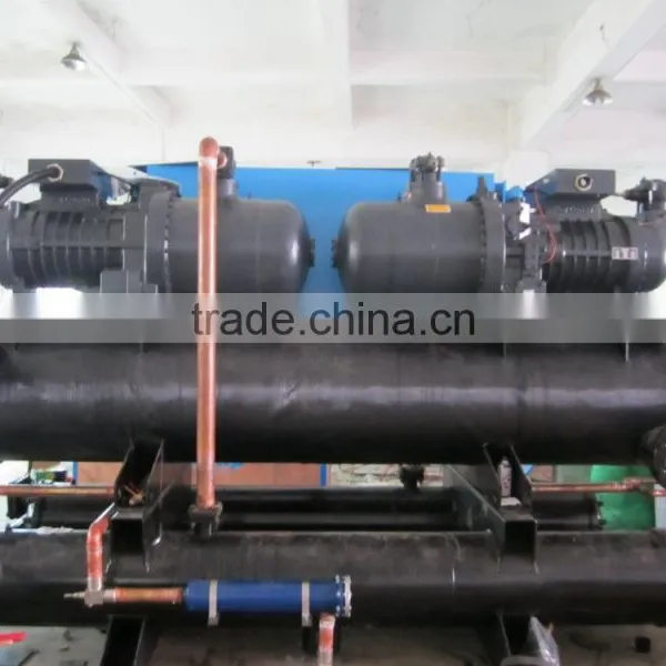 High Quality Water Cooled Double Screw Compressor Water Chiller photo-5