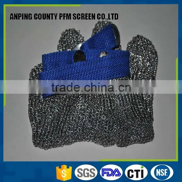 Factory Price Stainless Steel Cut Resistant Safety Glove photo-5
