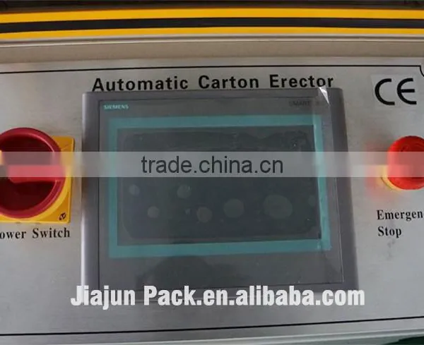 Durable and Low Price High Speed Case Erector With SIEMENS Control System 2 Years Warranty photo-3