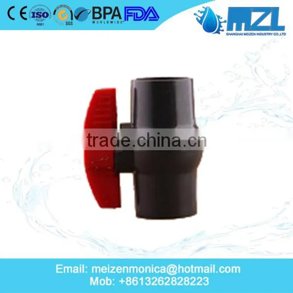 1/2" Inch Inch Hot Selling Cheapest Price PVC Ball Valve, Upvc Ball Valve, Pvc Pipe Fittings China Factory photo-4