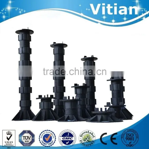 Outdoor Fountain Project Terrace Adjustable Plastic Pedestals photo-3