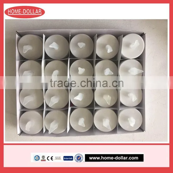 White Candle Shape 20 Pack LED Tea Light photo-2