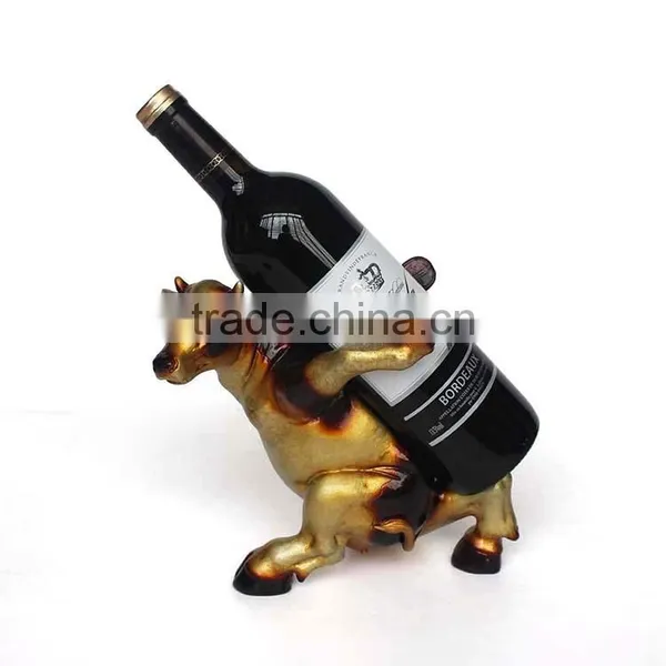 2015 Cow Shape Design Resin Animal Wine Bottle Holders photo-5