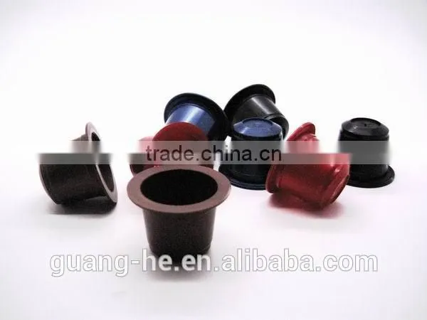 Wholesale PLA Plastic Nespresso Coffee Capsule Packing Cups, 100% Biodegradable Non-toxic Packaging for Coffee Ponder photo-6