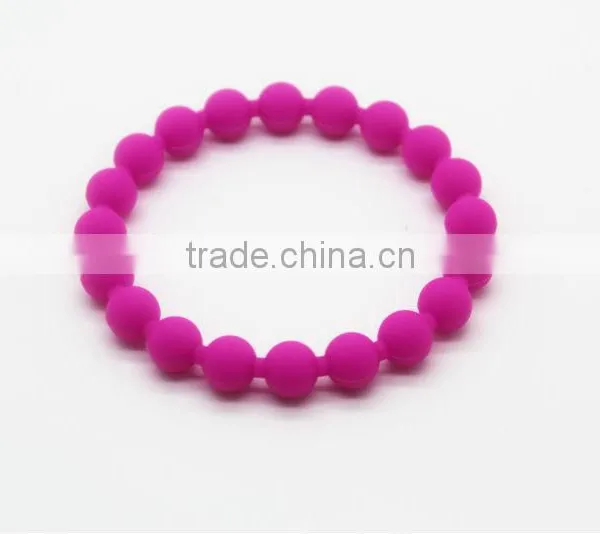 Glow Silicone Bead Bracelet Silicone Bracelet photo-4