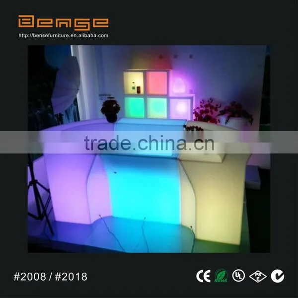 LED Coner Bar Table With E27 Bulb/ LED Furniture With E27 Bulb photo-2