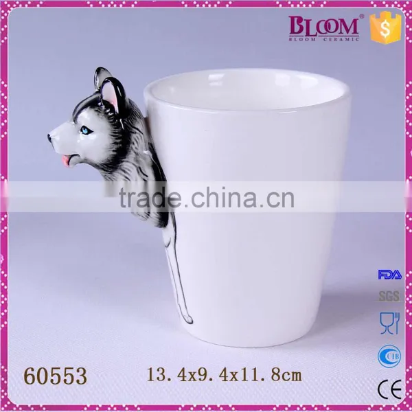 Novelty Gift Handmade Animal Shape Ceramic Cup photo-3