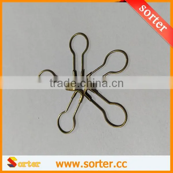 Anti Brass Calabash Shape Safety Pin photo-2