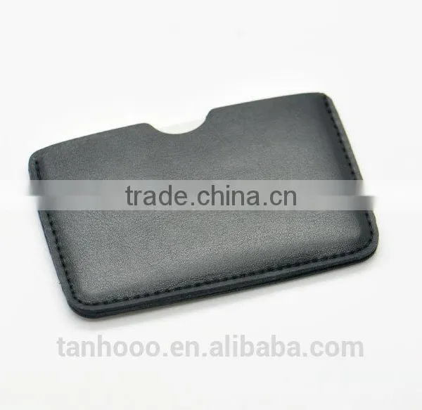 Custom Personalized Factory Direct Wholesale Genuine Leather Card Holder Simple Design photo-4
