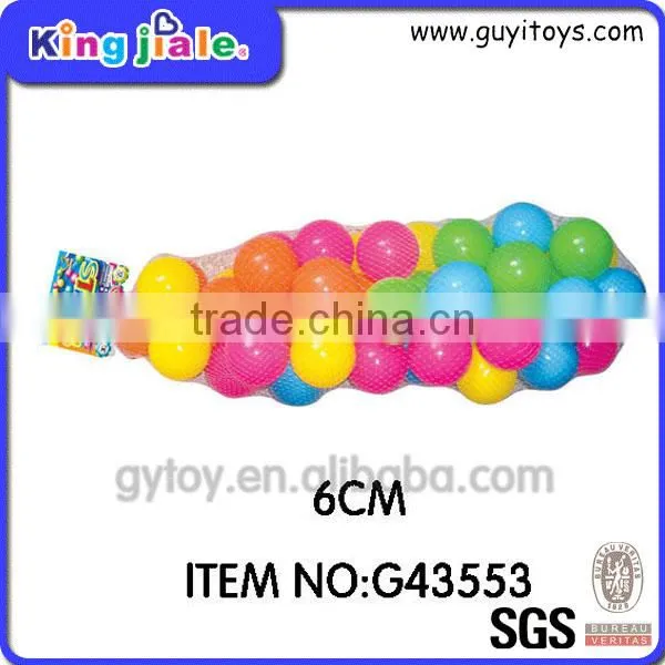 Safe Material Certificated Ball Custom Plastic Toy For Kids