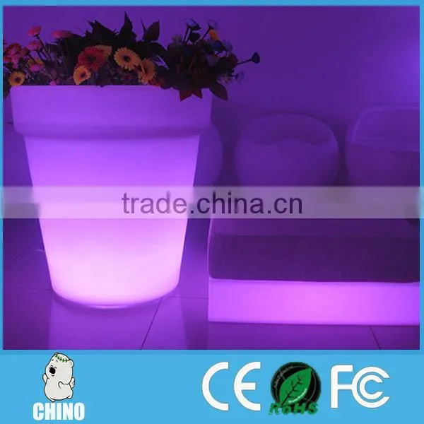 LED Vase Fiber Led Flower Pot /solar Flower Potfor Outdoor photo-3