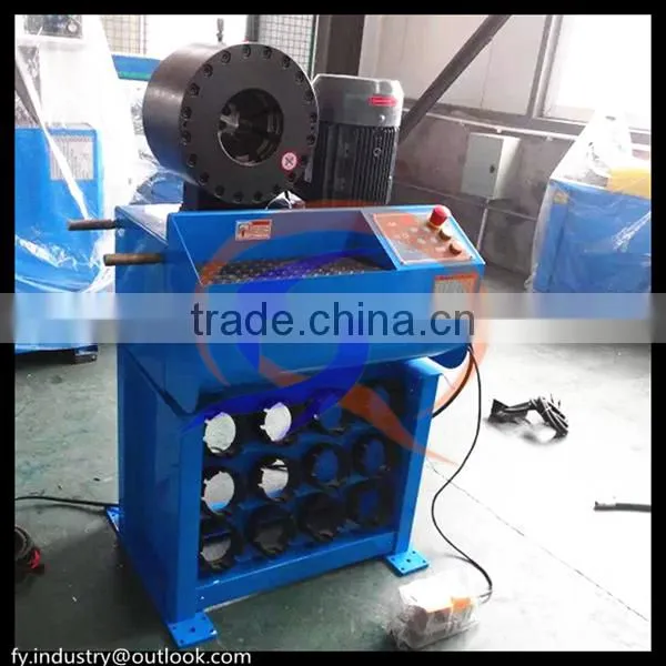 CE FY91H 1/8-2'' Inches 10set Free Dies Hydraulic Hose Crimping Machine Price photo-4