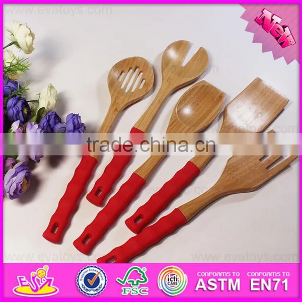 2016 New Products Wooden Flatware Set,household Wooden Flatware Set,cheap Wooden Flatware Set W02B014