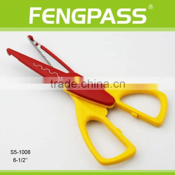 S5-1008 6.5 Inch 2Cr13 Stainless Steel Blade With Plastic Handle Cuticle Scissors photo-2