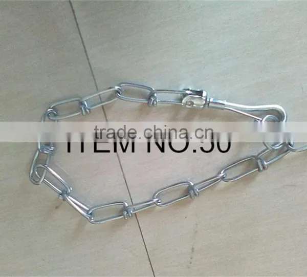 Electrical Galvanized Different Color Pet Chain photo-2