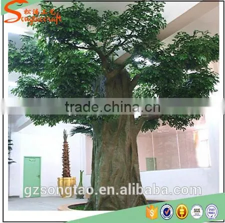 Indoor Artificial Decoration Tree Hot Sale Haute Couture Large Tree Artificial Breadfruit Tree photo-3