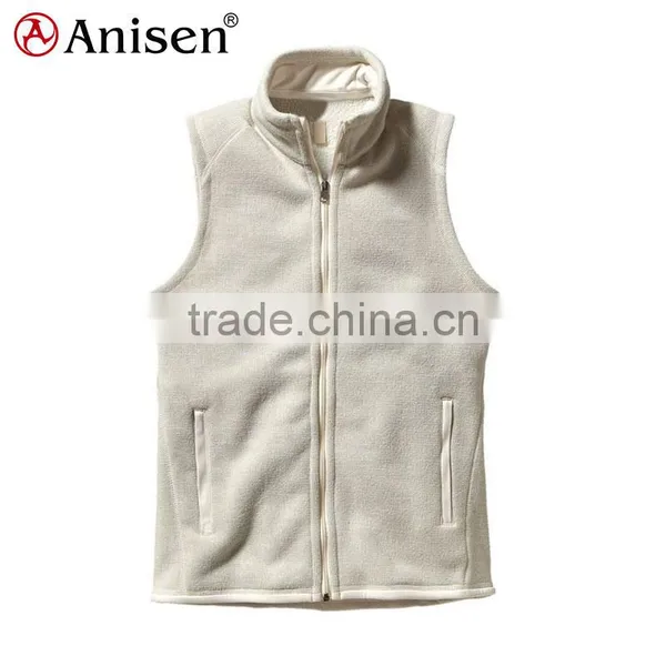 Wholesale Custom Promotional Polar Fleece Men Vest photo-4
