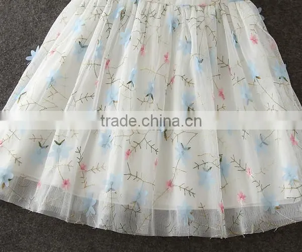 2017 Summer Baby Cotton Frocks Designs Baby Casual Clothes Cheap Vietnam Girls Party Dresses Turkey Childrens Boutique Clothing photo-4