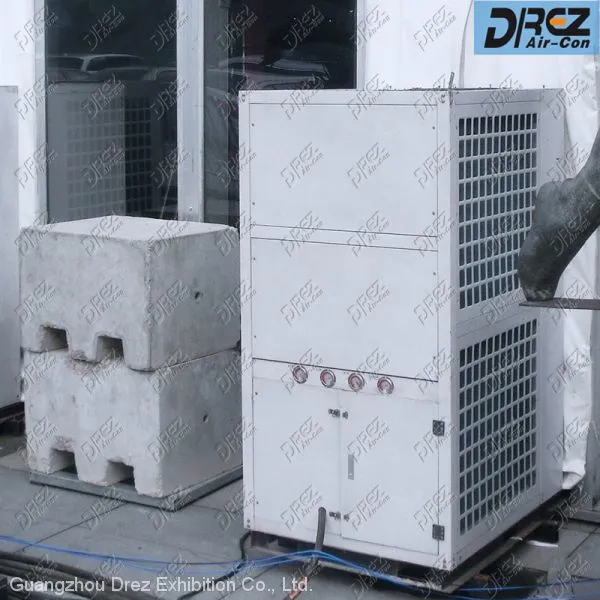 Tents Cooling System 30HP/24ton Package Air Conditioning for Large Commercial Events Exhibition Wedding Tent Hall photo-5