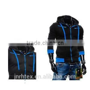 New Men's Stylish Slim Warm Hoodie Sweater Zipper Coat Outwear Sweatshirt photo-4