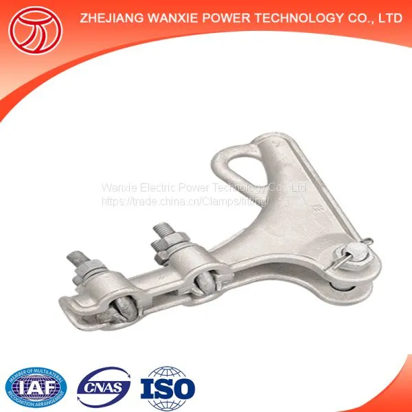 Wanxie NLL-190 Bolt Type Clamp Aluminum Alloy Tension Clamp Dead End Clamp photo-2