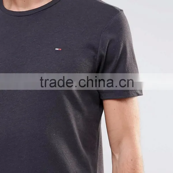2017 Top Quality OEM Apparel Fashion Cheap Price 180g 100% Cotton Casual Style Short Sleeve O-Neck Men's T Shirt photo-4