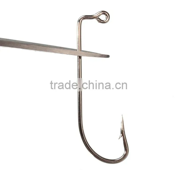 High Quality Size 3/0 Fishing Tools Lot 100PCS Jig Hook Jig Big Stainless Steel Fishing Hooks White Color Fish Hook photo-5