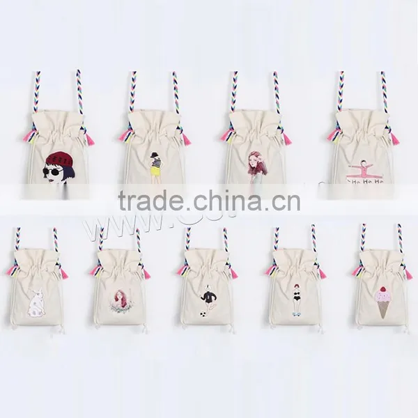 Chinese Supplier Shopping Eco Recycled Canvas Linen Tote Bag photo-2