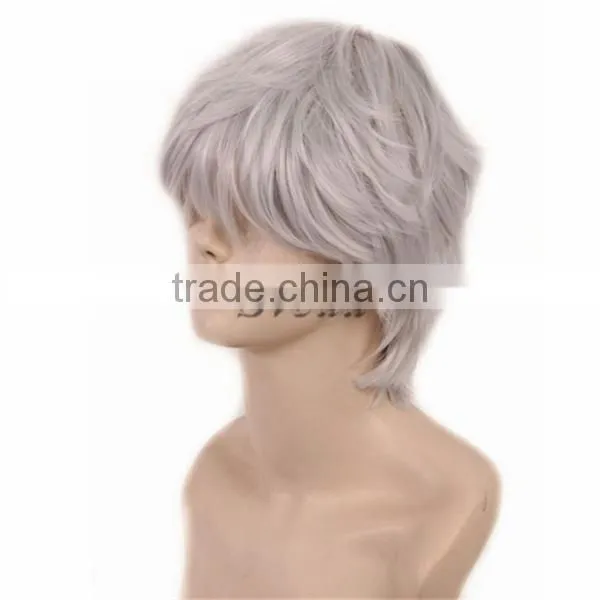 (Hot) Gintama Cosplay Wig Men Wig Anime Wig Wholesale photo-2