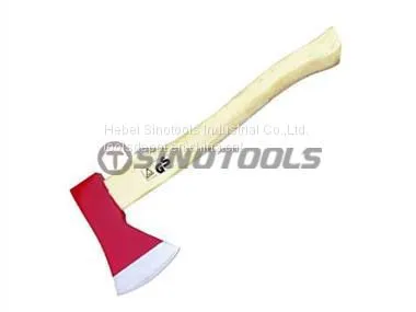 Axe With Wooden Handle