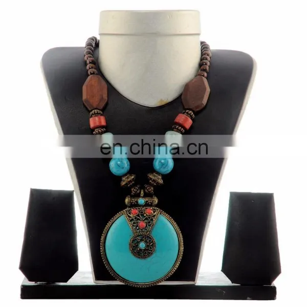 Indian Banjara Beded Necklace- Fashion Costume Jewellery Set photo-6