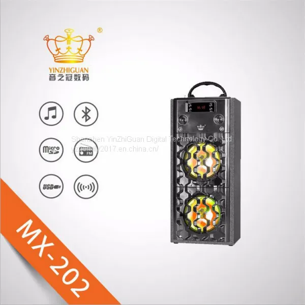Karaoke Mobile Phone Bluetooth Speakers With LED Light photo-5