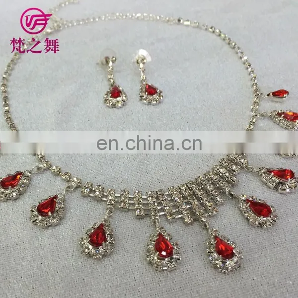 Fashion Belly Dance Necklace Earrings Set Accessory Jewelry for Women P-9040# photo-3