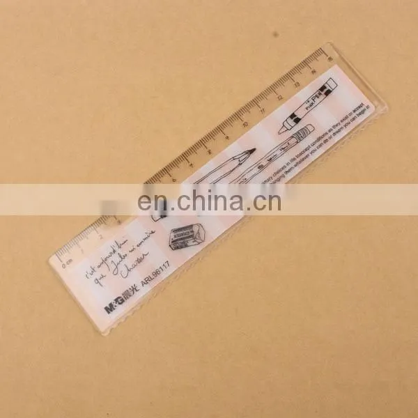 Promotional Brand Transparent Plastic Transparent Scale Ruler photo-6