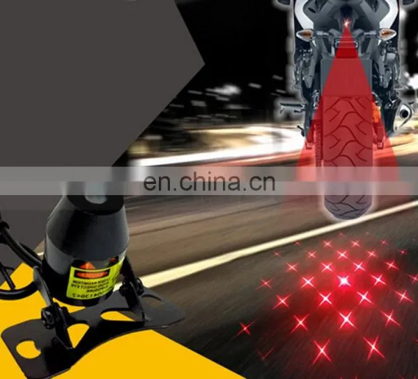 Anti Rear-end Anti-Collision Taillight Warning Lamp Alarm Light Car Red Laser Fog Lamp photo-2