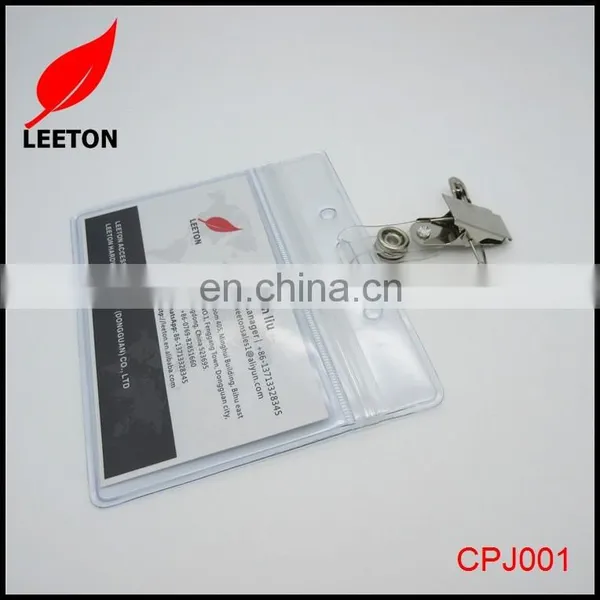 Plastic Name Badge Holder photo-3
