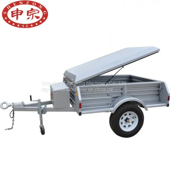 Offroad Small Camping Travel Trailer With Tent