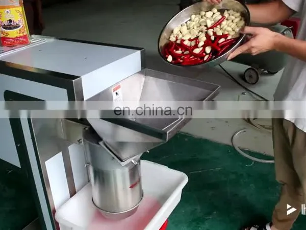 Automatic garlic chopping machine ginger paste machine ginger garlic paste machine