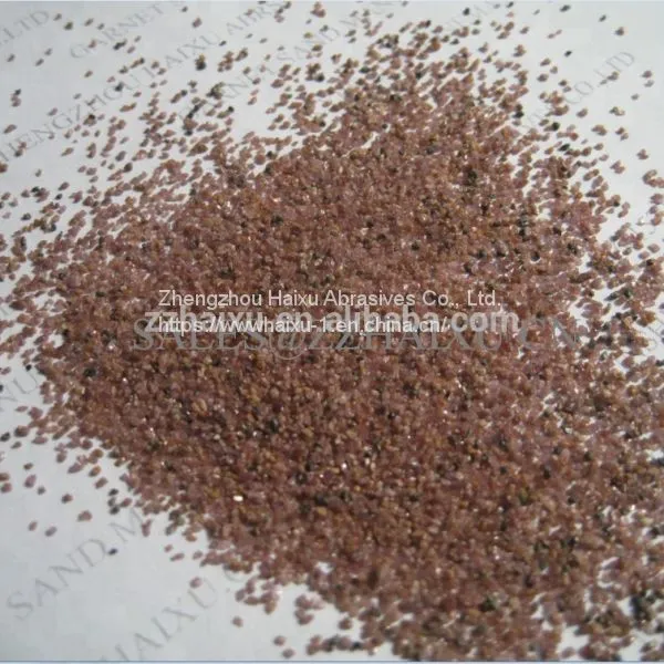 Red Garnet Sand 80 Mesh in Abrasive For Waterjet or Sandblasting photo-4