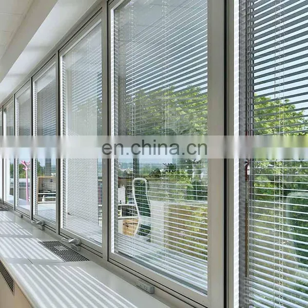 5+19A+5mm 6+19A+6mm Tempered Insulating Louver Blades Glass With Inner Blinds Between Glass for Windows Doors Partition Wall photo-6