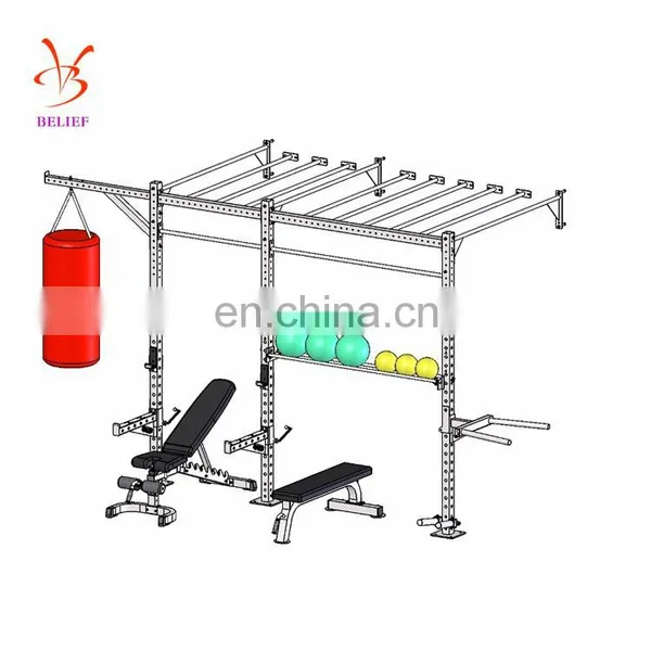 Multifunctional Wall Mounted Crossfit Rig Pull up