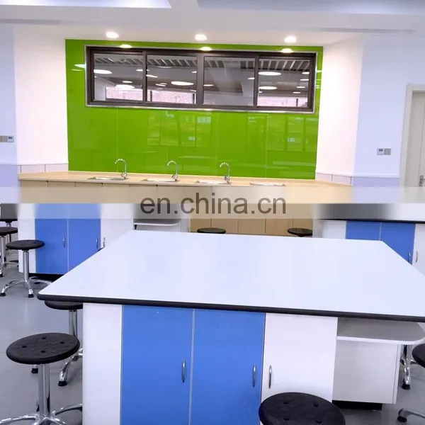 School Student Chemical Physics Table Bench Lab Furniture Work Bench photo-2