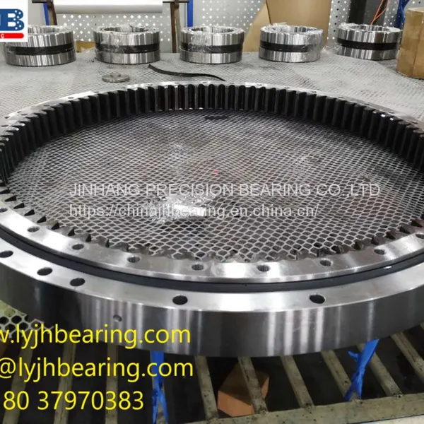 Slewing Ball Bearing VLI 200544 N 648x444x56mm Galvanizing processing Treatment photo-3