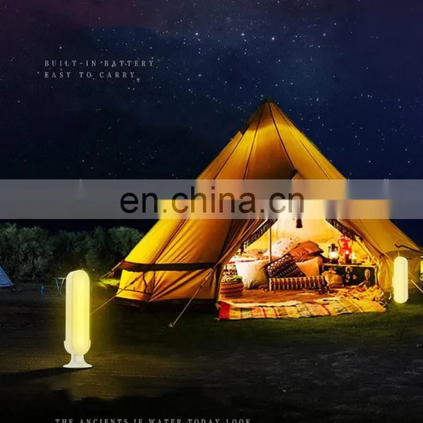 Plastic Led Usb Emergency Light Camping Outdoor Atmosphere Night Light Lamp photo-4