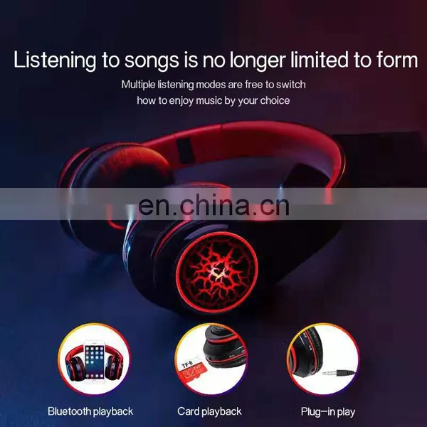 Golden Sky Customized High Quality Wireless Funky Headband Headset Earphones Earpiece Headband Earphone photo-3