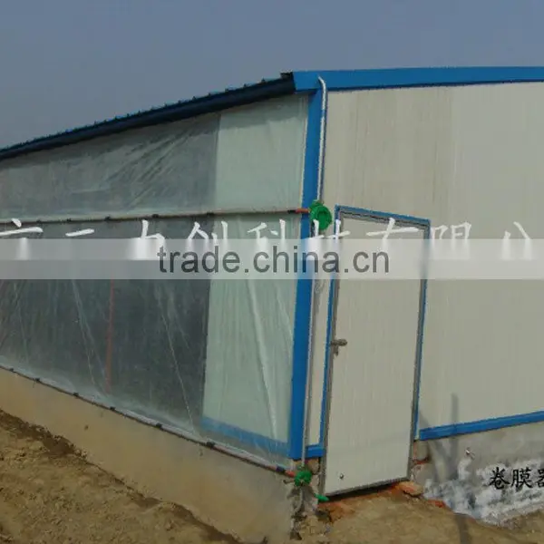 Greenhouse Ventilation High Sidewall Manual Roll Up photo-3