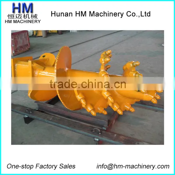 Double Cut Single Carry Conical Auger For Bauer Rotary Drilling Rig photo-2