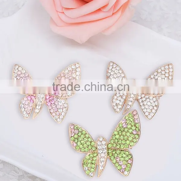 2015 Fancy Rhinestone Butterfly Brooch,brooches for Women photo-2