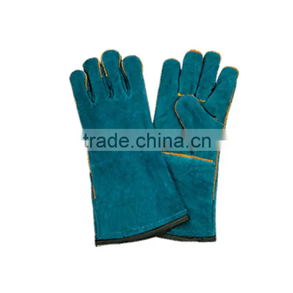 Popular Design Welding Leather Gloves, Leather Welding Gloves, Glove With Long Sleeve LG033 photo-6